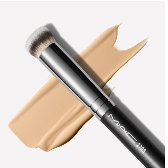 NEW MAC 270 Synthetic Mini Rounded Slant Brush NEW - Picture 4 of 7